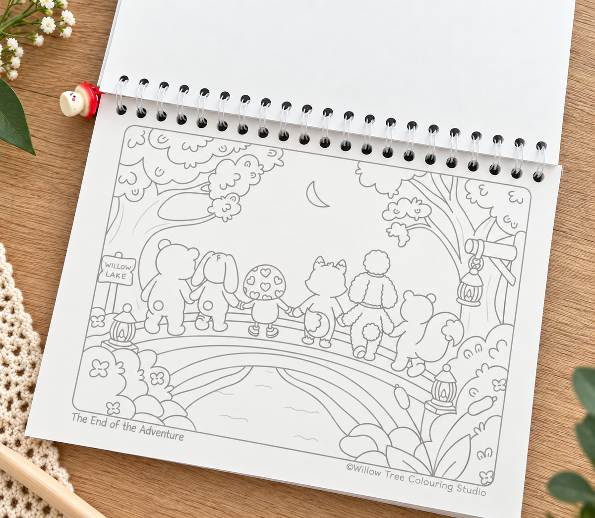 New- A5 Mini Spiral Pippin’s Whispering Woods