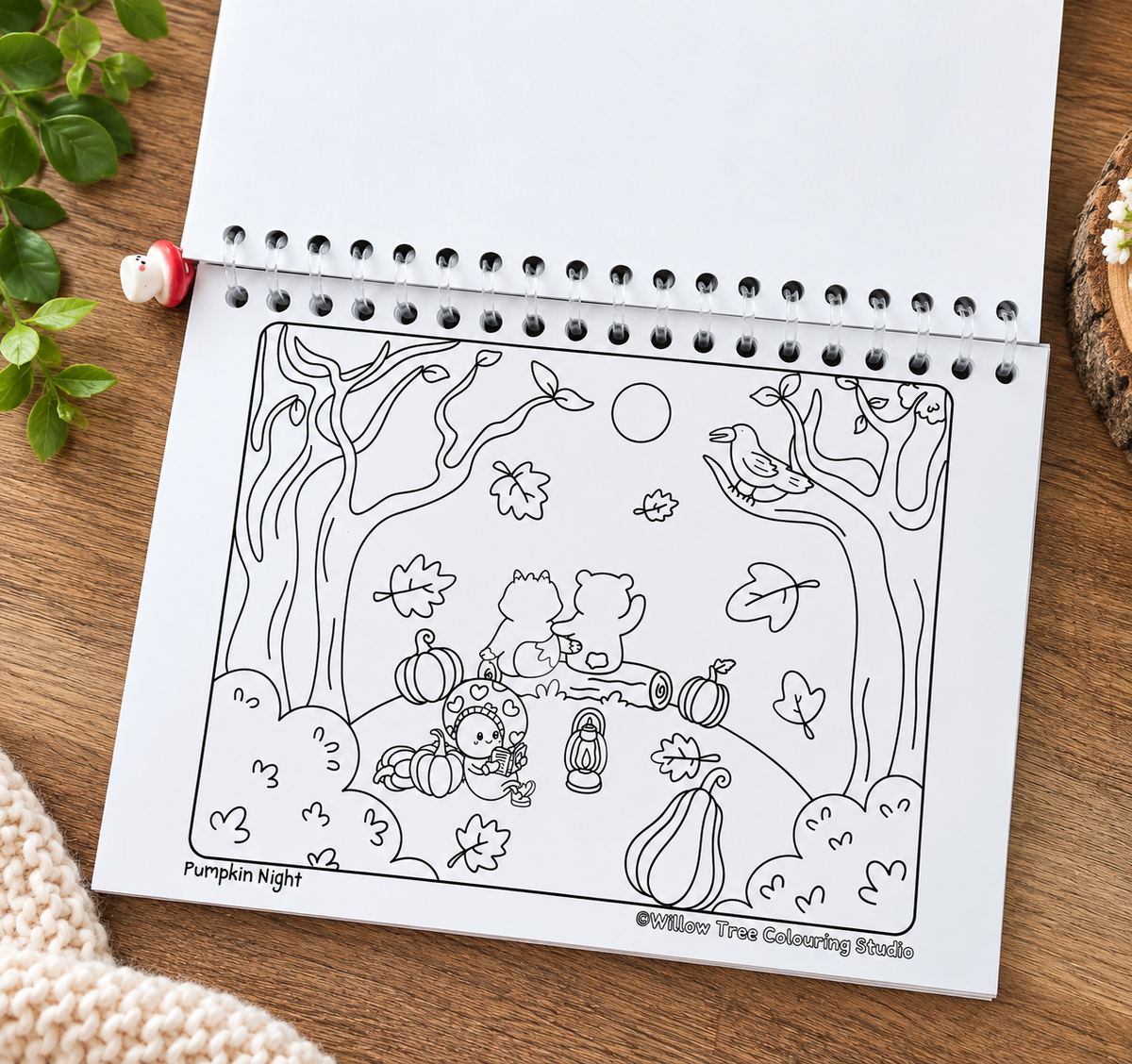 New- A5 Mini Spiral Pippin’s Whispering Woods