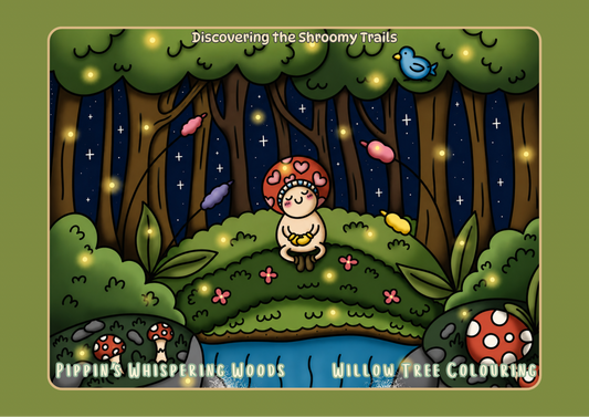 Pippins Whispering Woods Colouring Book