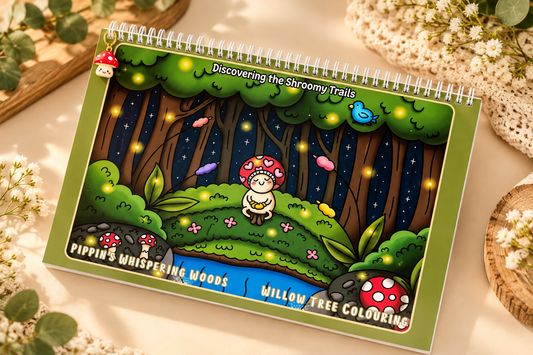 Pippins Whispering Woods Colouring Book