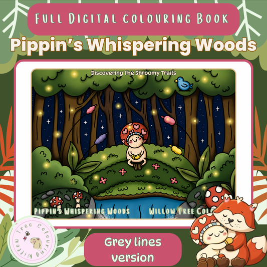 NEW- Digital Pippin’s Whispering Woods (Grey Lines Edition)