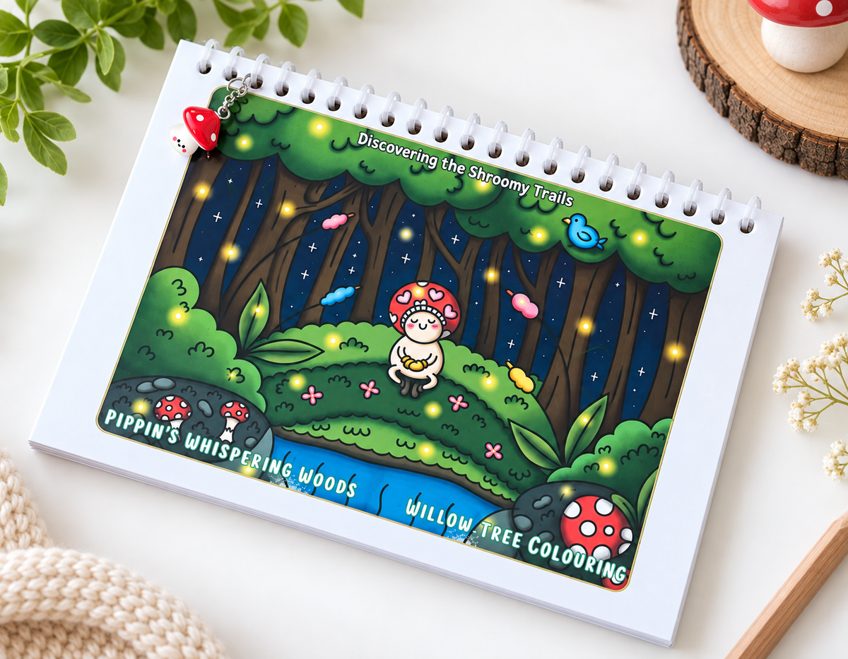 New- A5 Mini Spiral Pippin’s Whispering Woods